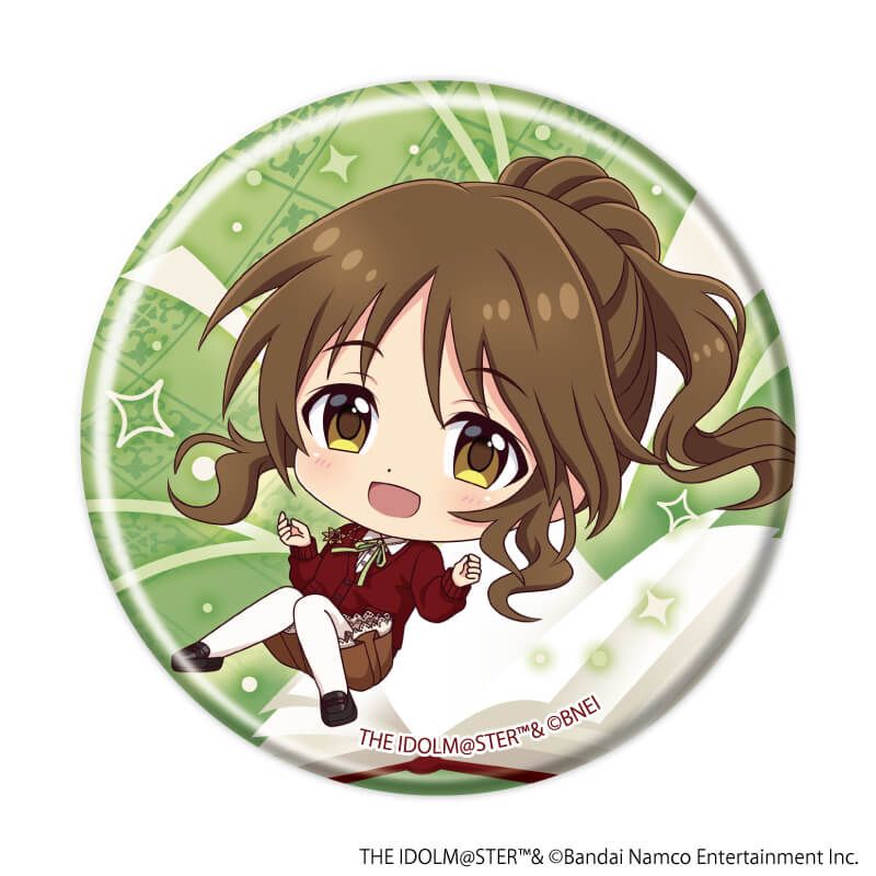 缶バッジ「アイドルマスター シンデレラガールズ」16/BookWorld!ver. コンプリートセット(全7種)(ミニキャライラスト)