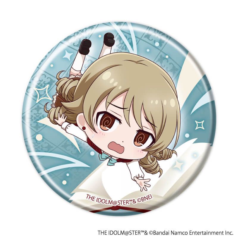 缶バッジ「アイドルマスター シンデレラガールズ」16/BookWorld!ver. コンプリートセット(全7種)(ミニキャライラスト)