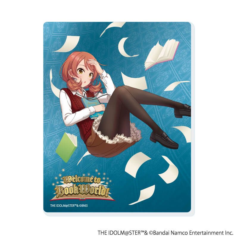 アクリルカード「アイドルマスター シンデレラガールズ」06/BookWorld!ver. コンプリートセット(全6種)(描き下ろしイラスト)
