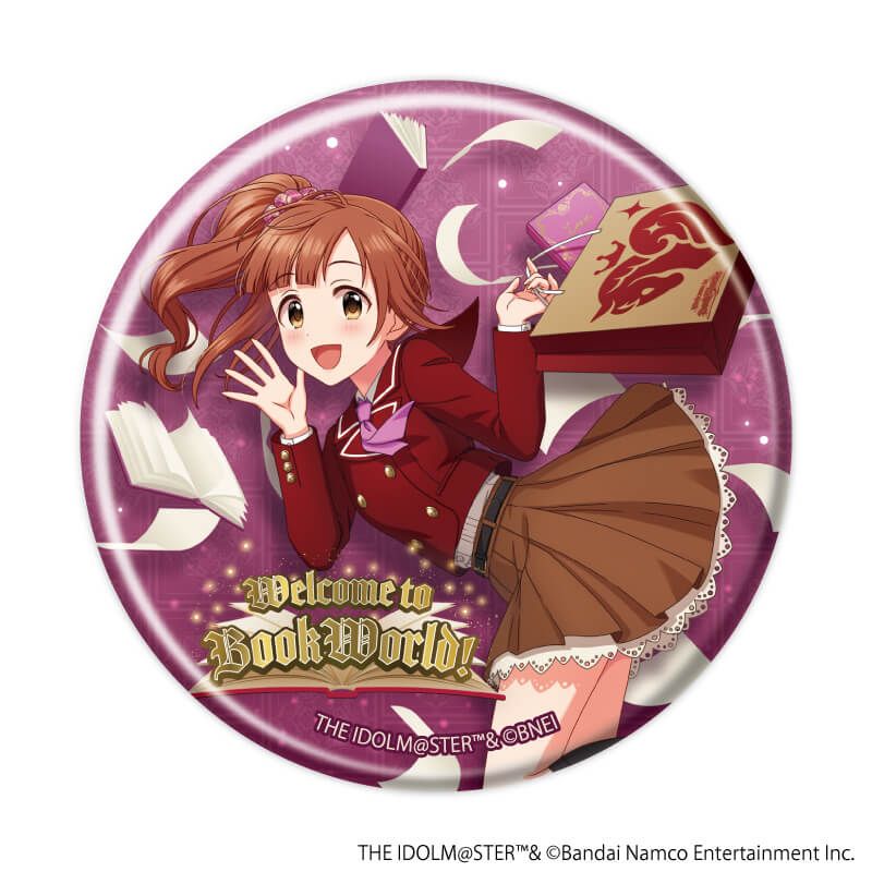 缶バッジ「アイドルマスター シンデレラガールズ」15/BookWorld!ver. コンプリートセット(全6種)(描き下ろしイラスト)
