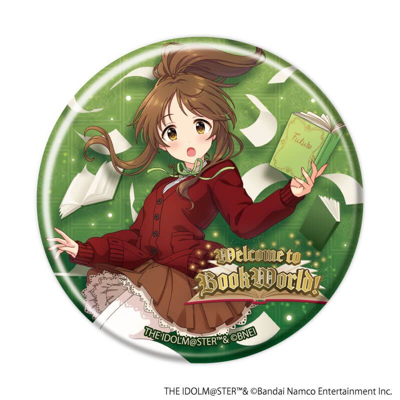 缶バッジ「アイドルマスター シンデレラガールズ」15/BookWorld!ver. コンプリートセット(全6種)(描き下ろしイラスト)