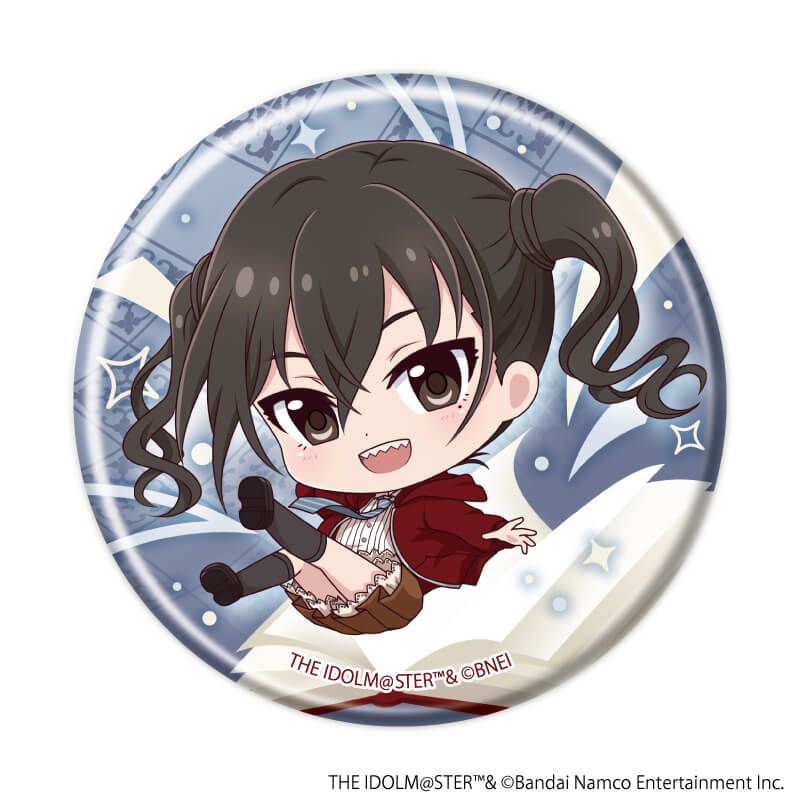缶バッジ「アイドルマスター シンデレラガールズ」16/BookWorld!ver. トレーディング(7種)(ミニキャライラスト)