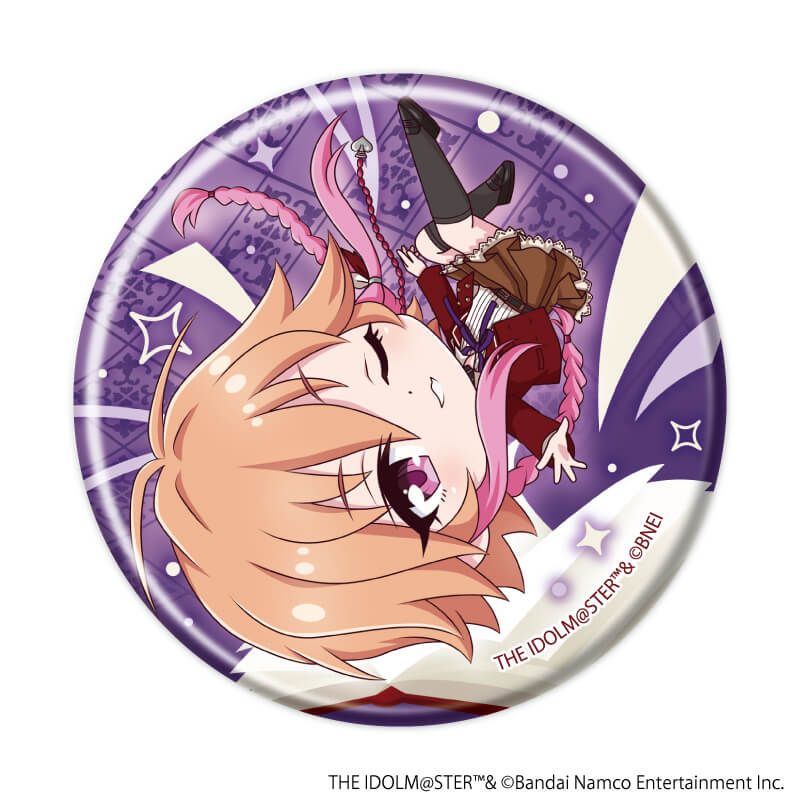 缶バッジ「アイドルマスター シンデレラガールズ」16/BookWorld!ver. トレーディング(7種)(ミニキャライラスト)