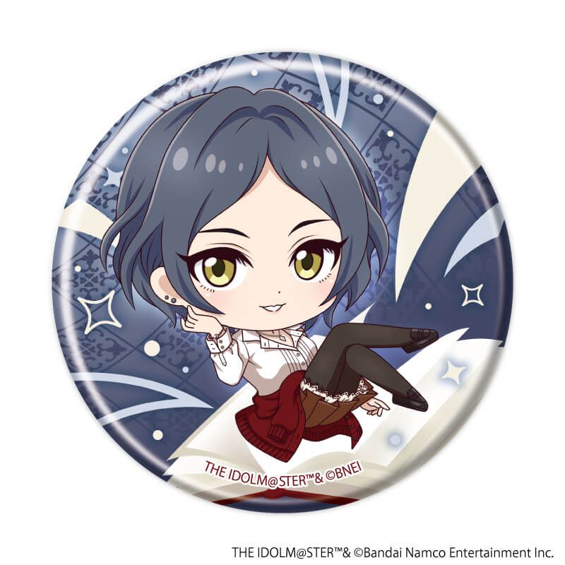 缶バッジ「アイドルマスター シンデレラガールズ」16/BookWorld!ver. トレーディング(7種)(ミニキャライラスト)