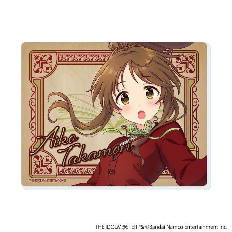 アクリルカード「アイドルマスター シンデレラガールズ」06/BookWorld!ver. トレーディング(6種)(描き下ろしイラスト)