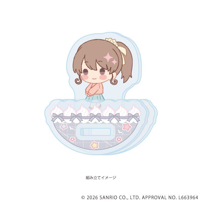 ゆらゆらアクリルスタンド「まいまいまいごえん」18/ルミ先生(ミニキャライラスト)