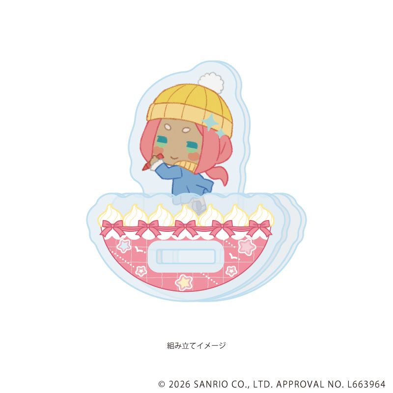 ゆらゆらアクリルスタンド「まいまいまいごえん」16/アキ(ミニキャライラスト)