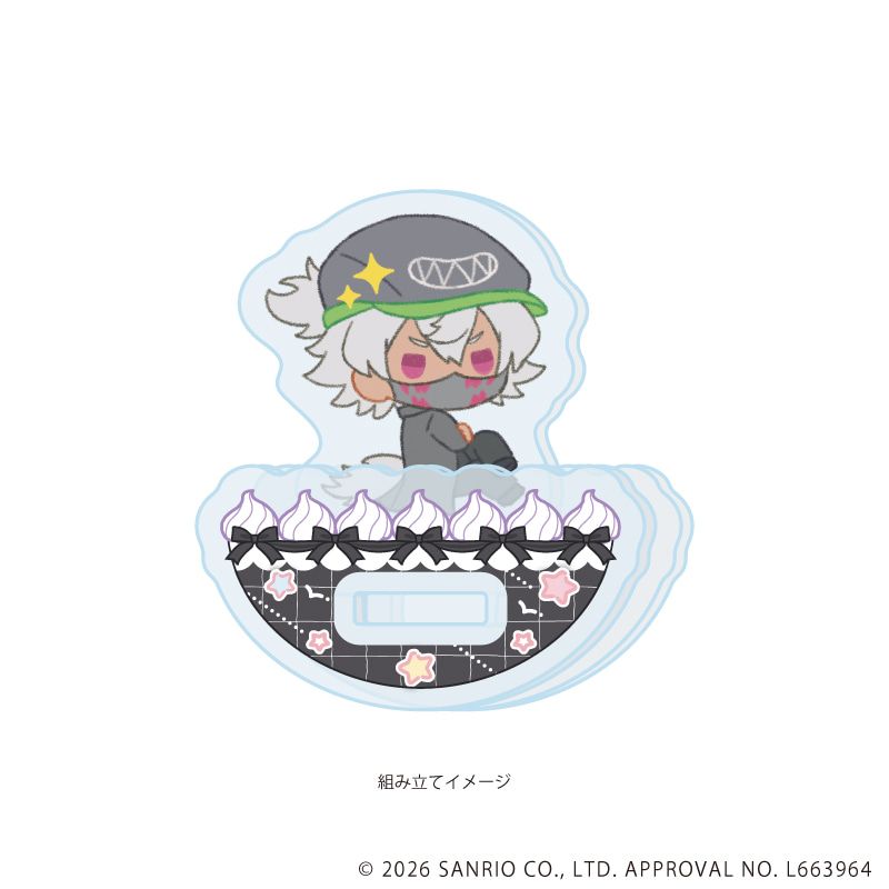 ゆらゆらアクリルスタンド「まいまいまいごえん」05/ハヤテ(ミニキャライラスト)