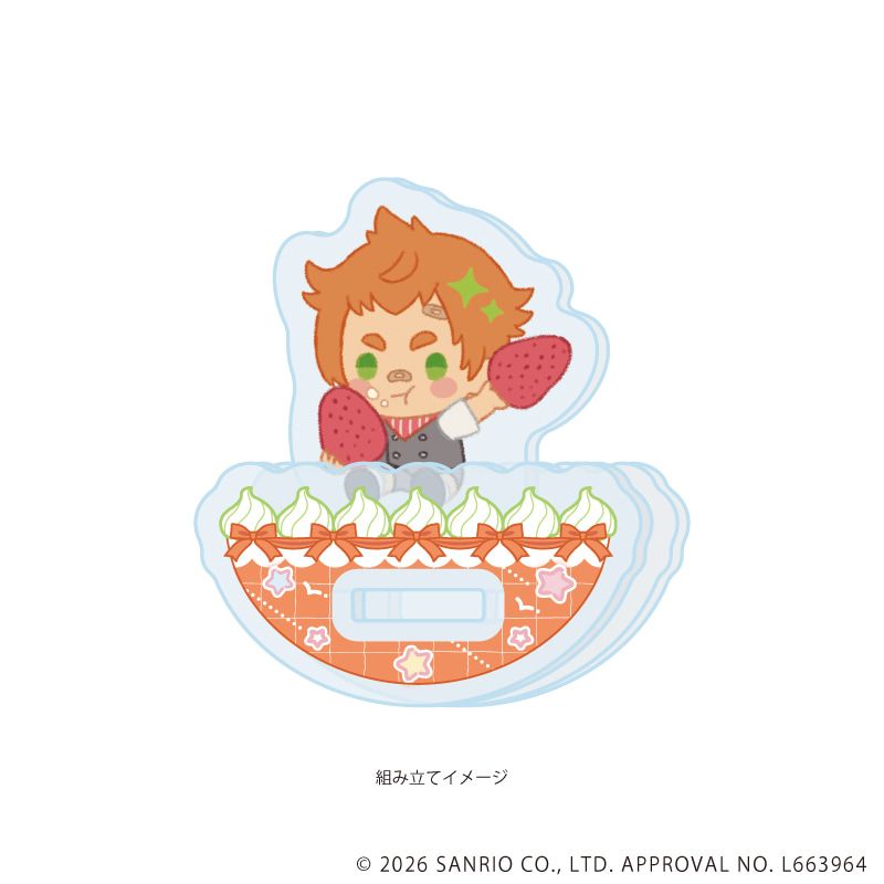 ゆらゆらアクリルスタンド「まいまいまいごえん」03/ダイゴロウ(ミニキャライラスト)