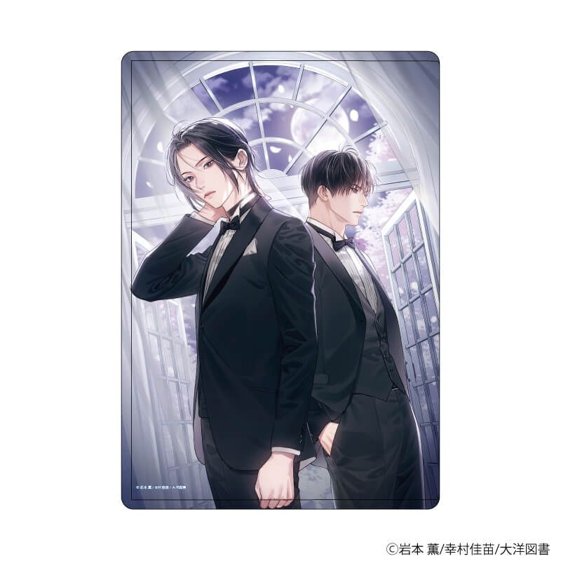 キャラクリアケース「αの花嫁 共鳴恋情」「Ωの花燭 共鳴恋情」01/孔王李里耶＆燕城路旺(公式イラスト)