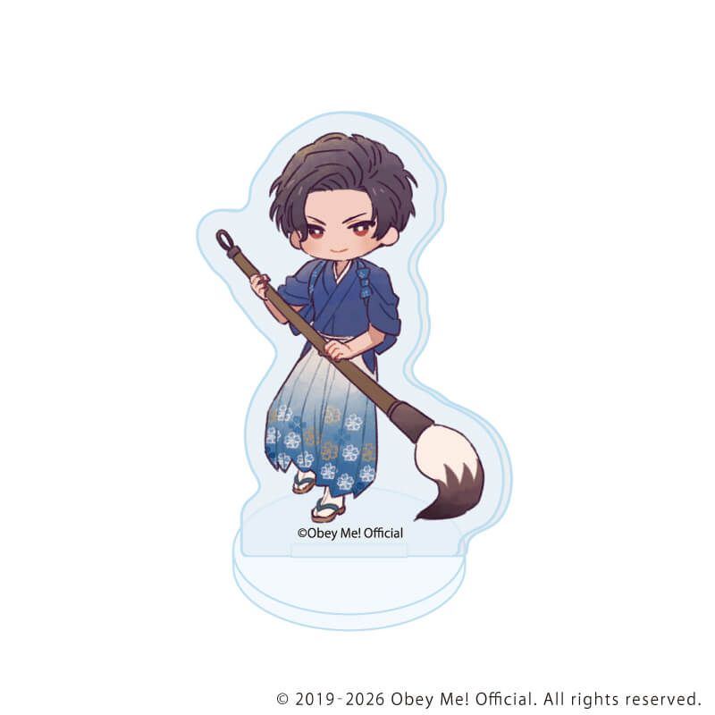 アクリルぷちスタンド「Obey Me! Nightbringer」21/お正月ver.コンプリートセット(全7種)(レトロアートイラスト)