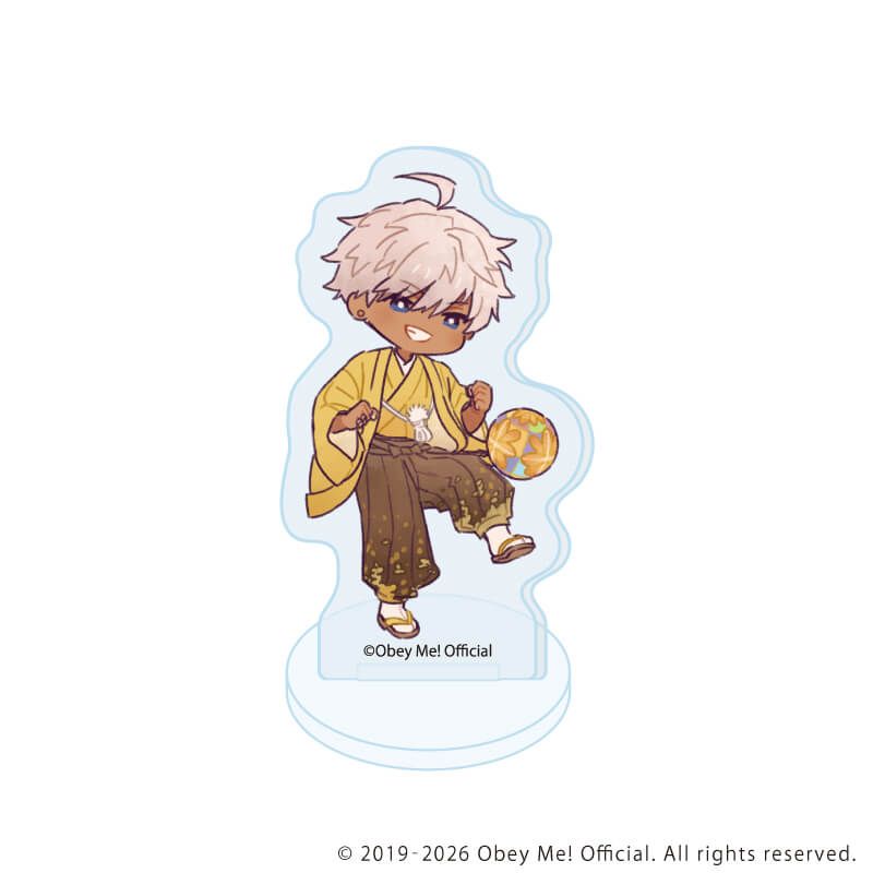 アクリルぷちスタンド「Obey Me! Nightbringer」21/お正月ver.コンプリートセット(全7種)(レトロアートイラスト)