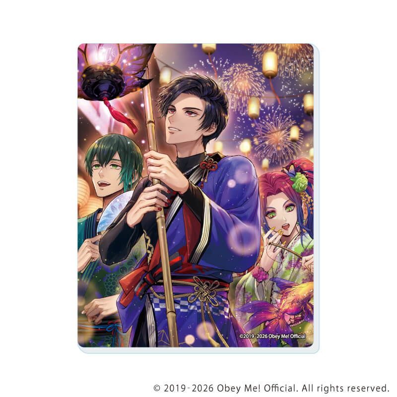 アクリルカード「Obey Me! Nightbringer」11/コンプリートセット(全7種)(公式イラスト)