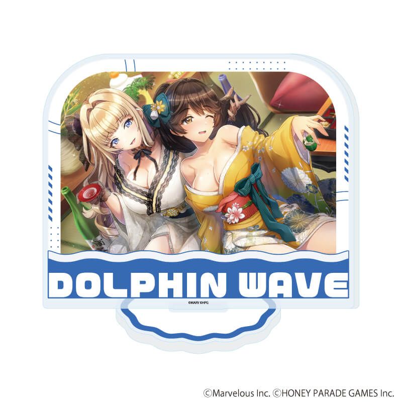 アクリルスタンド「ドルフィンウェーブ」102/N(公式イラスト)