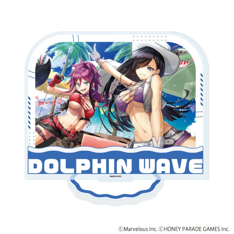 アクリルスタンド「ドルフィンウェーブ」99/K(公式イラスト)