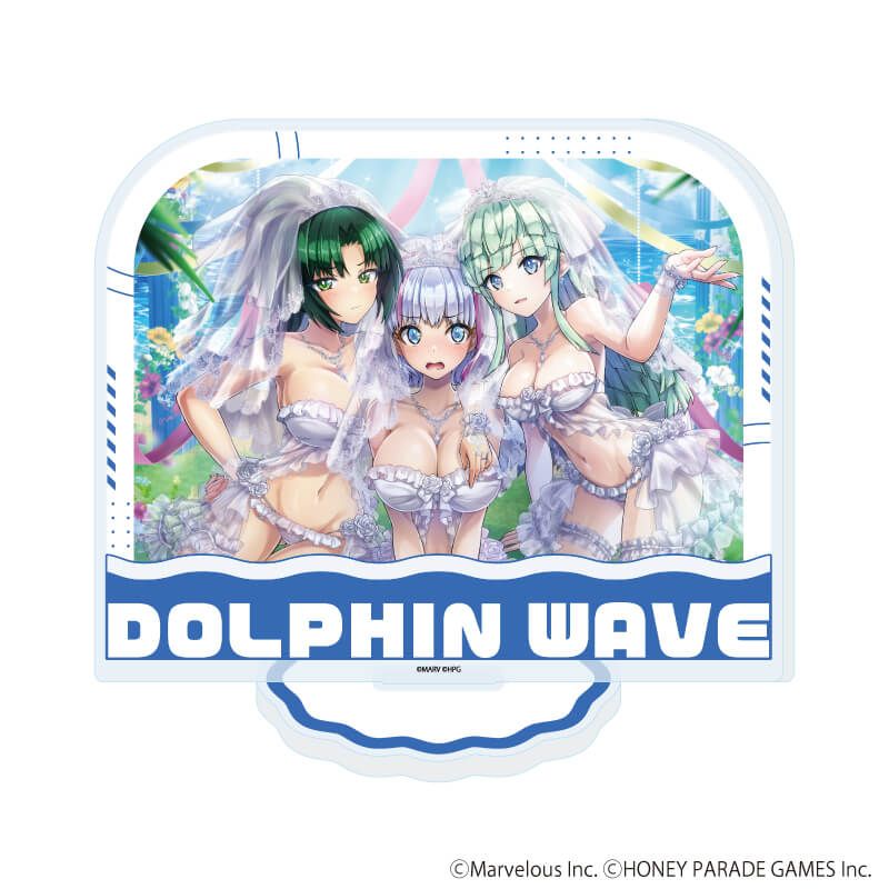アクリルスタンド「ドルフィンウェーブ」95/G(公式イラスト)