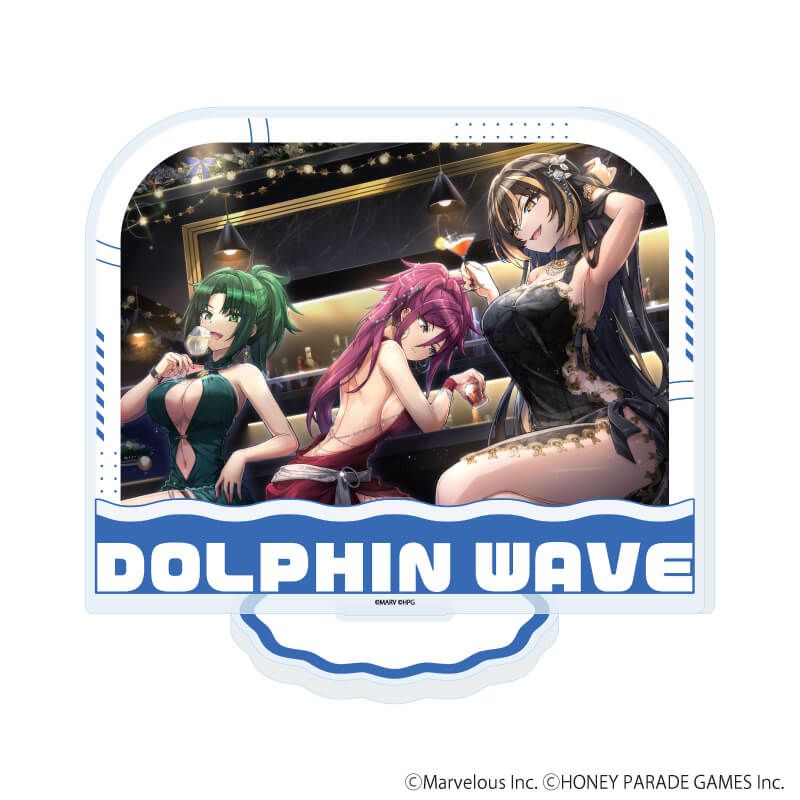 アクリルスタンド「ドルフィンウェーブ」94/F(公式イラスト)