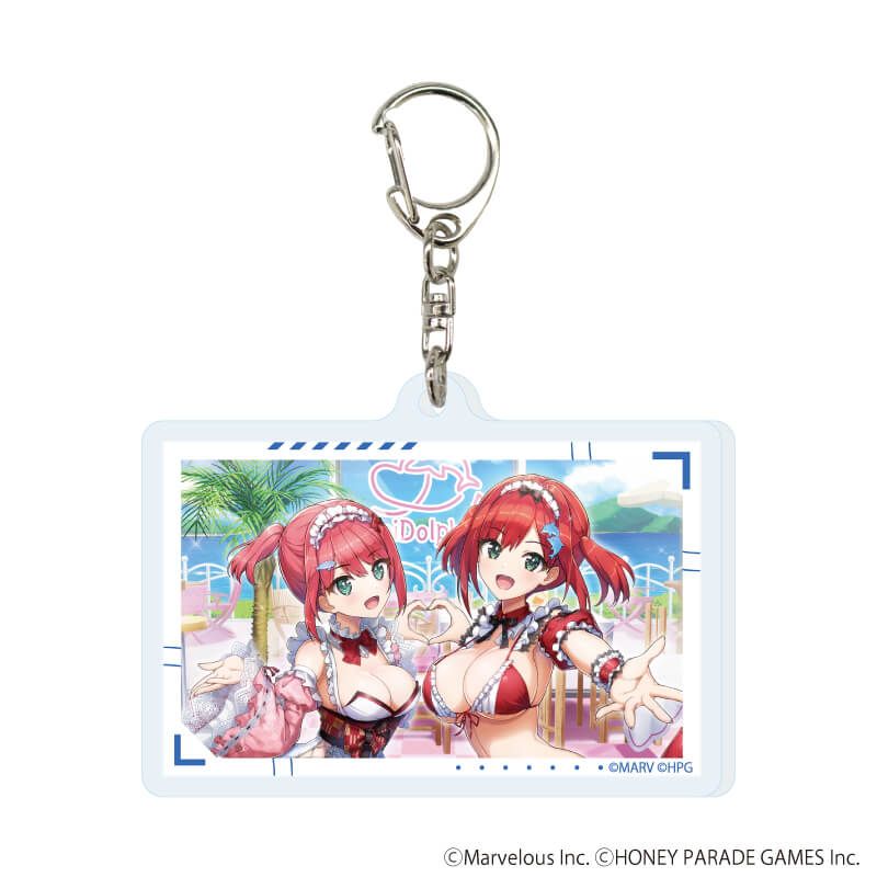 アクリルキーホルダー「ドルフィンウェーブ」13/B ブラインド(7種)(公式イラスト)