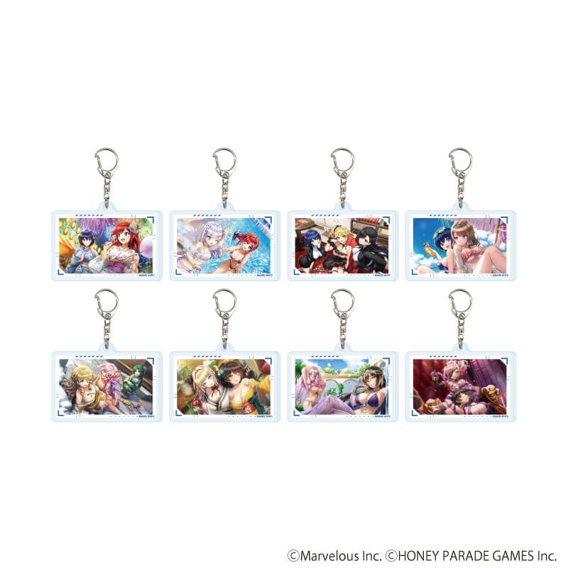 アクリルキーホルダー「ドルフィンウェーブ」12/A ブラインド(8種)(公式イラスト)