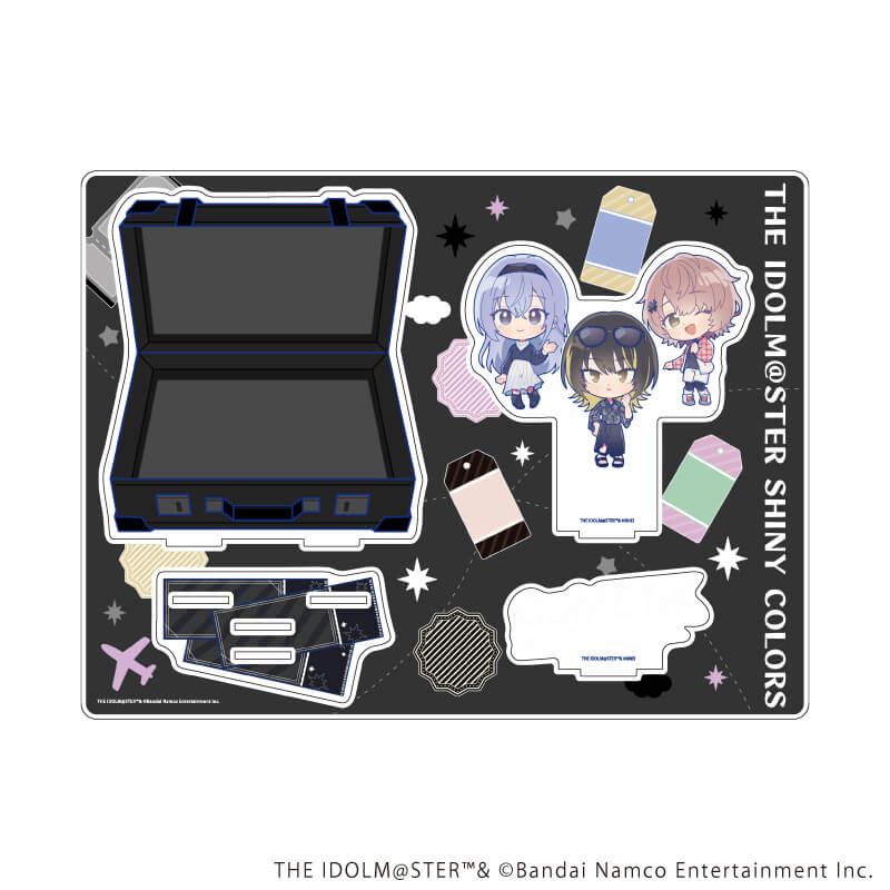 アクリルジオラマ「アイドルマスター シャイニーカラーズ」07/283プロ コメティック おでかけver.(ミニキャライラスト)