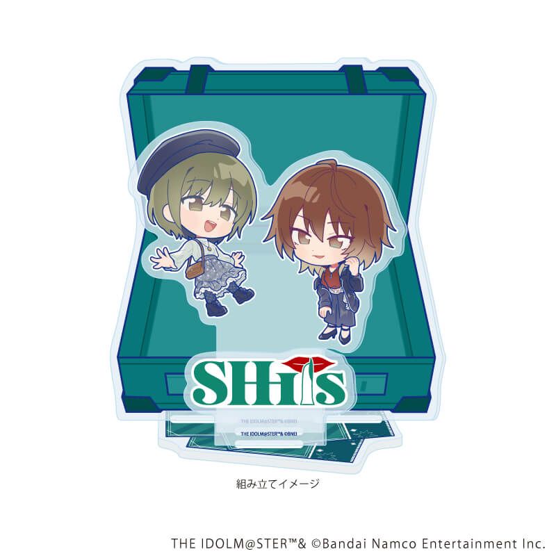 アクリルジオラマ「アイドルマスター シャイニーカラーズ」06/283プロ シーズ おでかけver.(ミニキャライラスト)