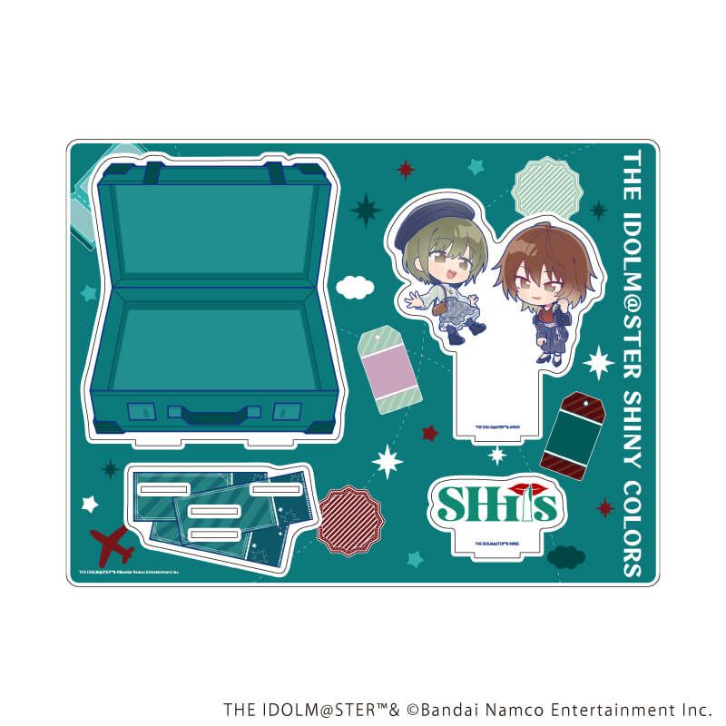 アクリルジオラマ「アイドルマスター シャイニーカラーズ」06/283プロ シーズ おでかけver.(ミニキャライラスト)