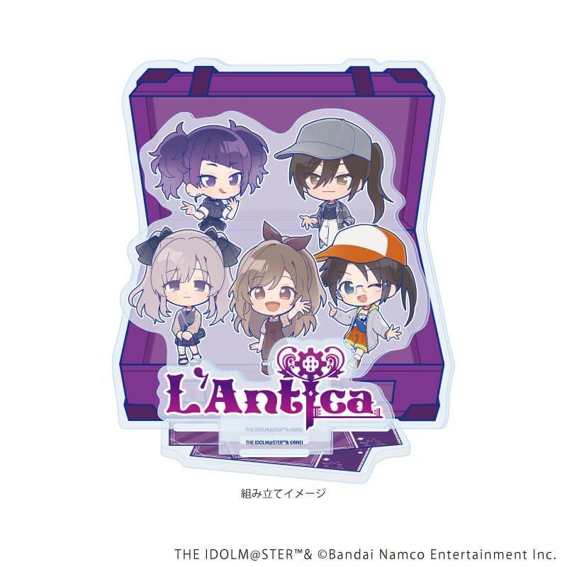 アクリルジオラマ「アイドルマスター シャイニーカラーズ」05/283プロ アンティーカ おでかけver.(ミニキャライラスト)