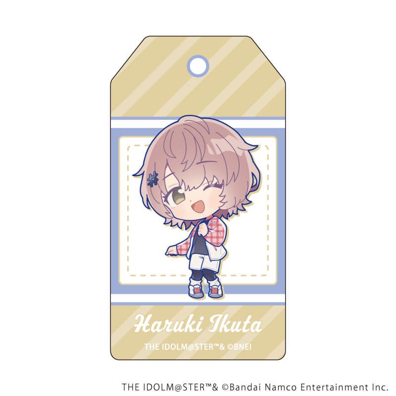 ダイカットステッカー「アイドルマスター シャイニーカラーズ」35/郁田はるき おでかけver.(ミニキャライラスト)