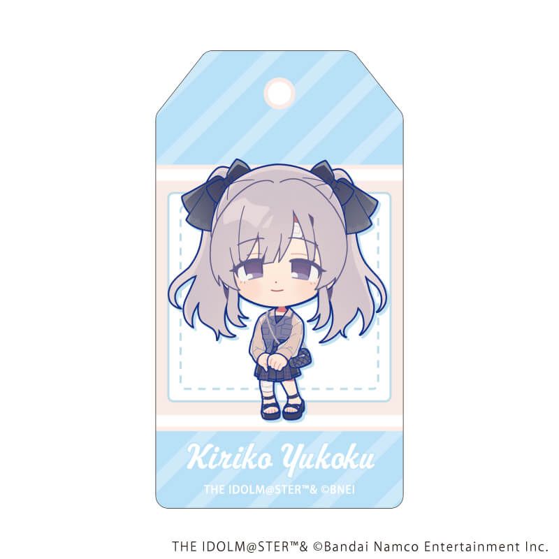 ダイカットステッカー「アイドルマスター シャイニーカラーズ」30/幽谷霧子 おでかけver.(ミニキャライラスト)