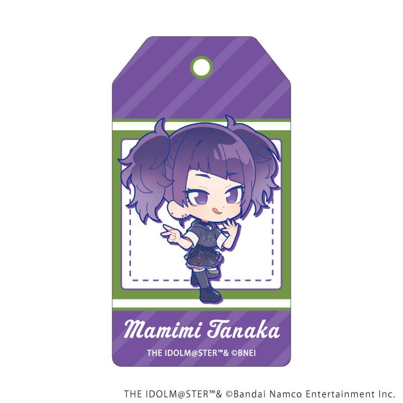 ダイカットステッカー「アイドルマスター シャイニーカラーズ」27/田中摩美々 おでかけver.(ミニキャライラスト)