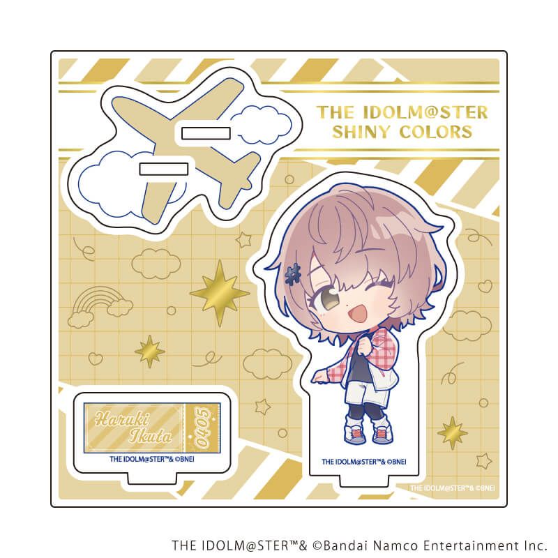 アクリルスタンドプレート「アイドルマスター シャイニーカラーズ」21/郁田はるき おでかけver.(ミニキャライラスト)