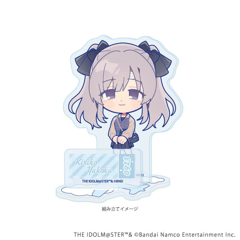 アクリルスタンドプレート「アイドルマスター シャイニーカラーズ」16/幽谷霧子 おでかけver.(ミニキャライラスト)