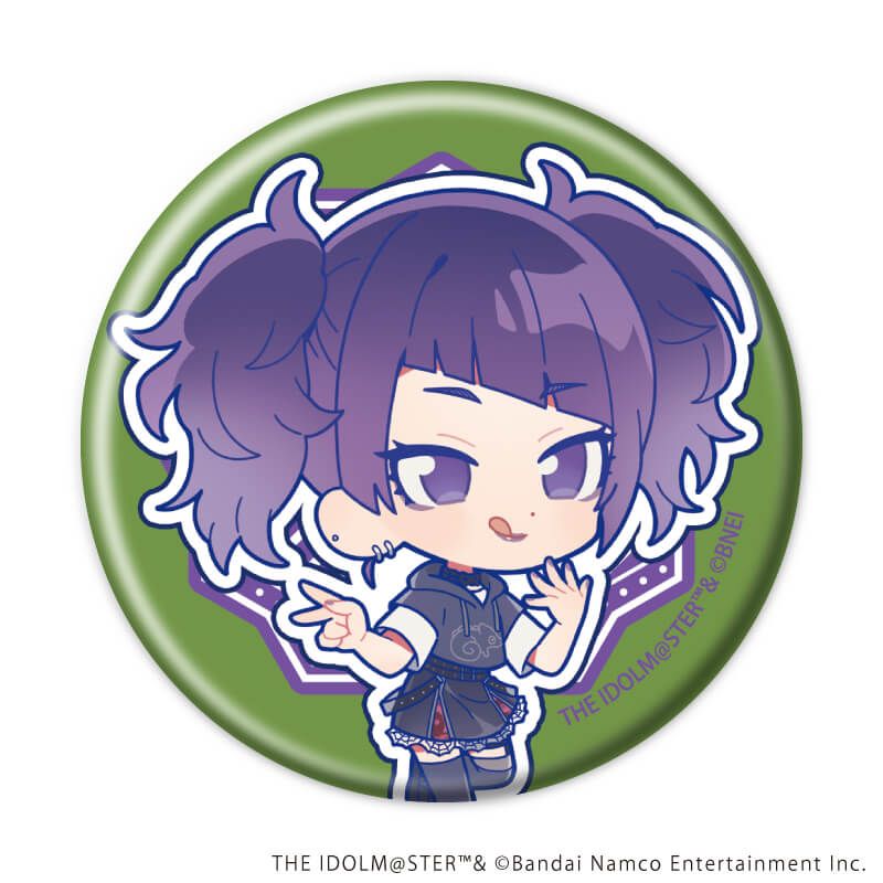 缶バッジ「アイドルマスター シャイニーカラーズ」07/おでかけver. コンプリートセット(全10種)(ミニキャライラスト)