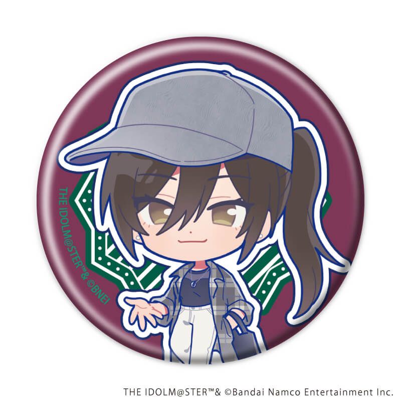 缶バッジ「アイドルマスター シャイニーカラーズ」07/おでかけver. コンプリートセット(全10種)(ミニキャライラスト)