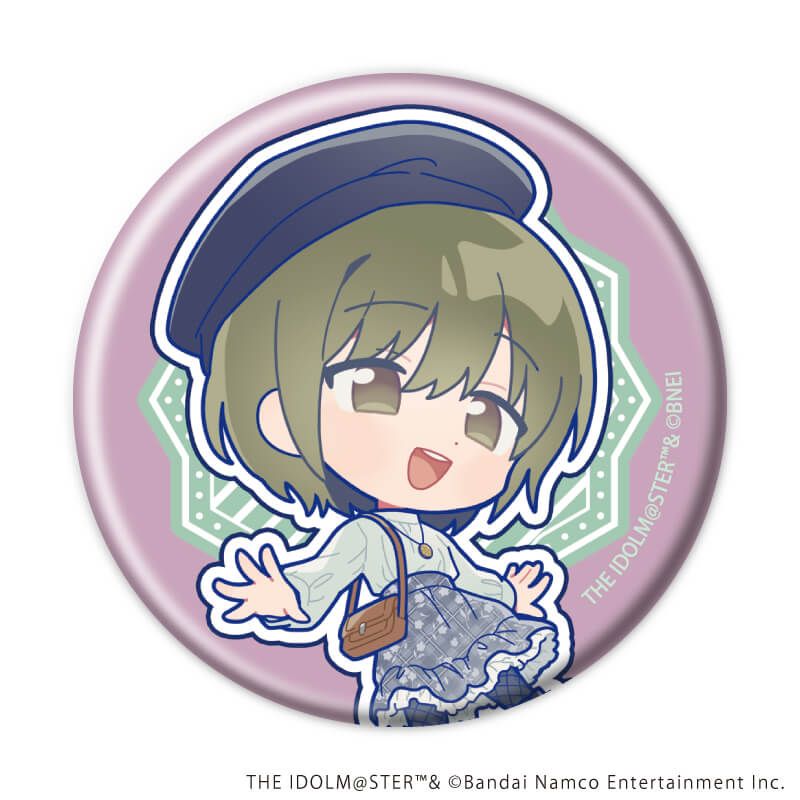 缶バッジ「アイドルマスター シャイニーカラーズ」07/おでかけver. コンプリートセット(全10種)(ミニキャライラスト)