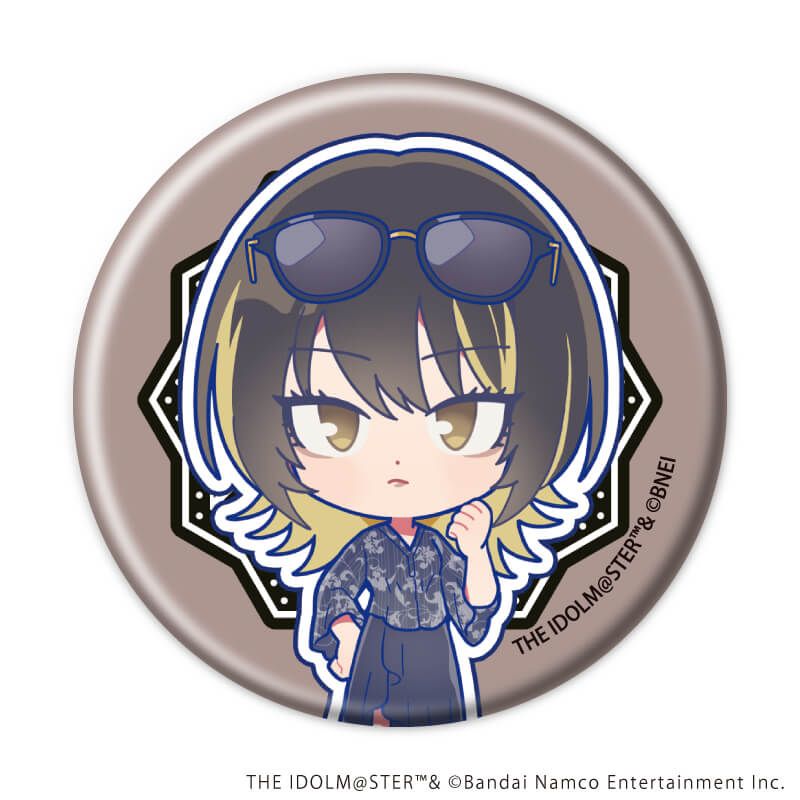 缶バッジ「アイドルマスター シャイニーカラーズ」07/おでかけver. コンプリートセット(全10種)(ミニキャライラスト)