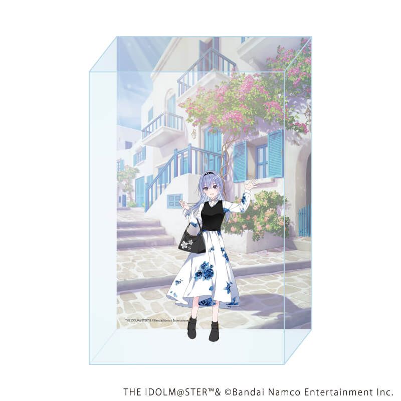 プレミアム アクリルブロック「アイドルマスター シャイニーカラーズ」02/鈴木羽那 おでかけver.(描き下ろしイラスト)