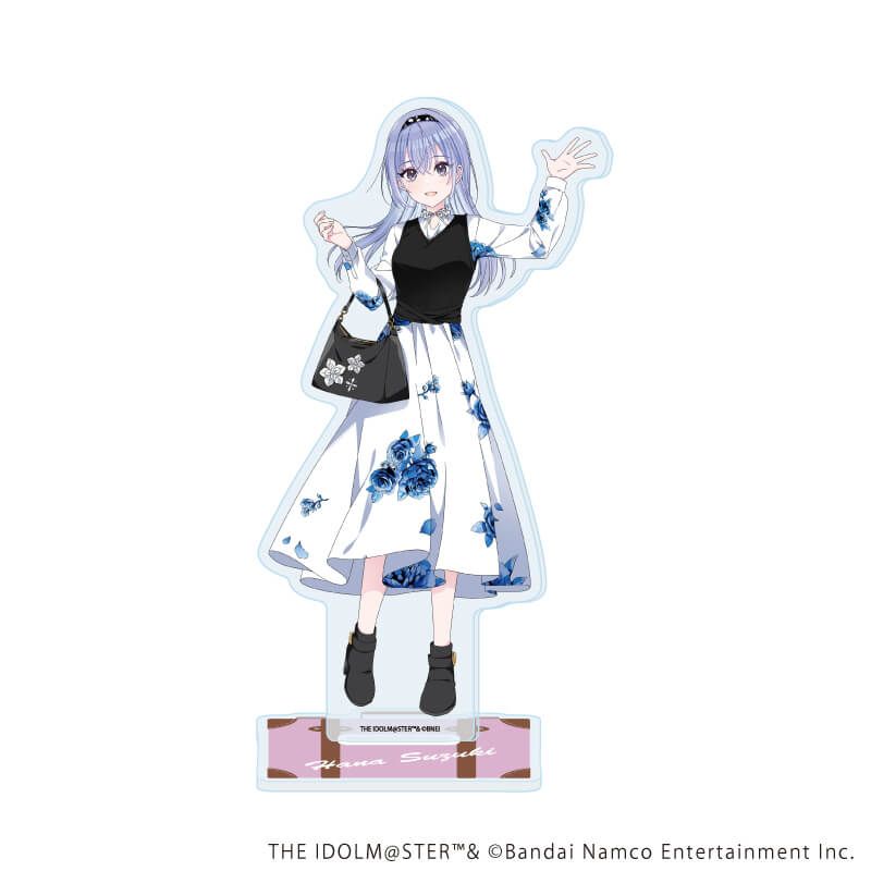 アクリルスタンド「アイドルマスター シャイニーカラーズ」17/鈴木羽那 おでかけver.(描き下ろしイラスト)