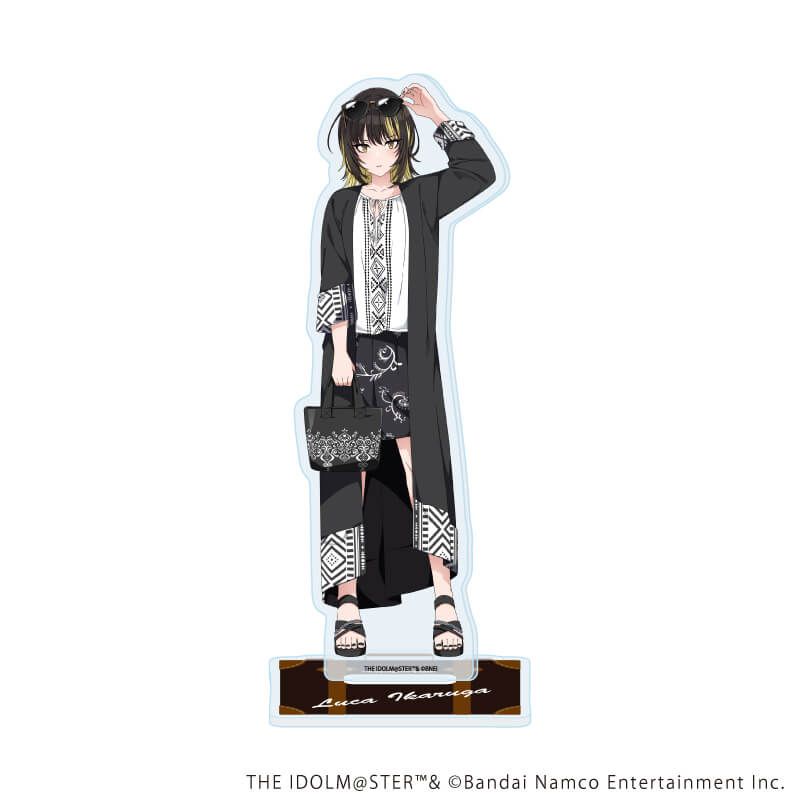 アクリルスタンド「アイドルマスター シャイニーカラーズ」16/斑鳩ルカ おでかけver.(描き下ろしイラスト)