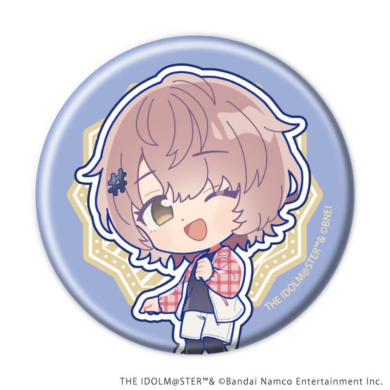 缶バッジ「アイドルマスター シャイニーカラーズ」07/おでかけver. トレーディング(10種)(ミニキャライラスト)
