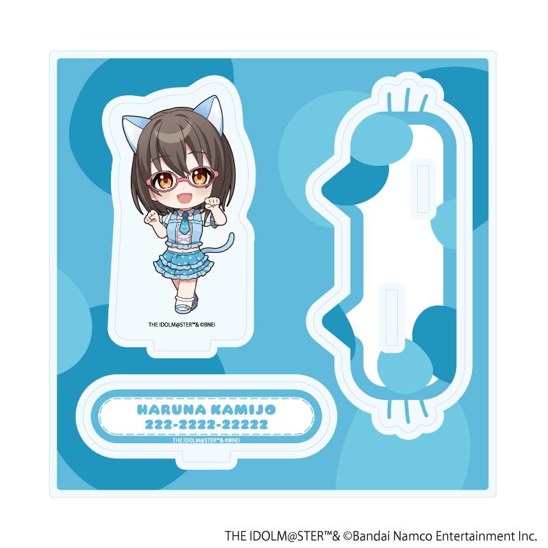アクリルスタンドプレート「アイドルマスター シンデレラガールズ」15/上条春菜 猫ver.(ミニキャライラスト)