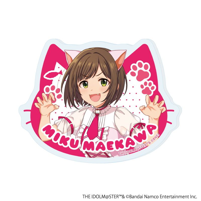 アクリルプレートバッジ「アイドルマスター シンデレラガールズ」01/猫ver. コンプリートセット(全12種)(描き下ろし&描き起こしイラスト)