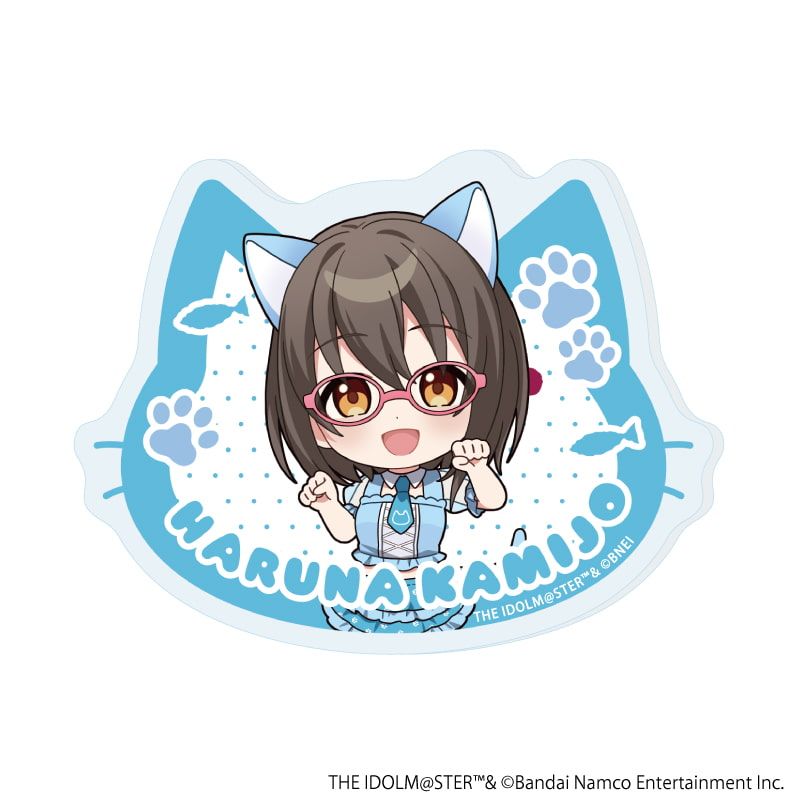 アクリルプレートバッジ「アイドルマスター シンデレラガールズ」01/猫ver. コンプリートセット(全12種)(描き下ろし&描き起こしイラスト)