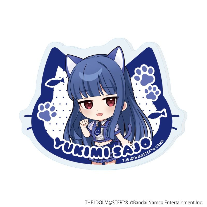 アクリルプレートバッジ「アイドルマスター シンデレラガールズ」01/猫ver. コンプリートセット(全12種)(描き下ろし&描き起こしイラスト)