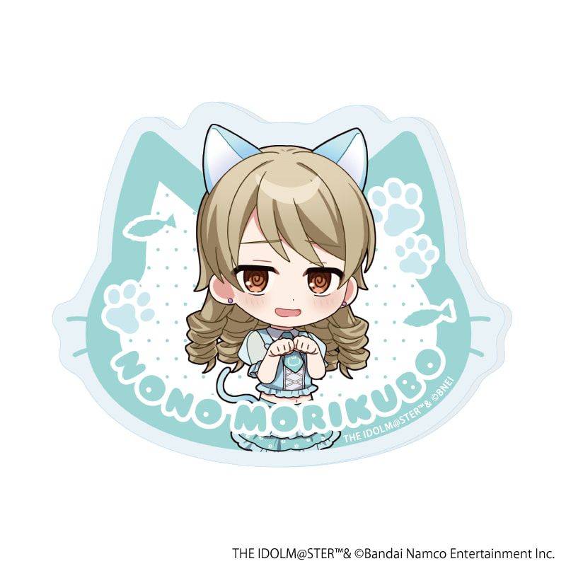 アクリルプレートバッジ「アイドルマスター シンデレラガールズ」01/猫ver. コンプリートセット(全12種)(描き下ろし&描き起こしイラスト)