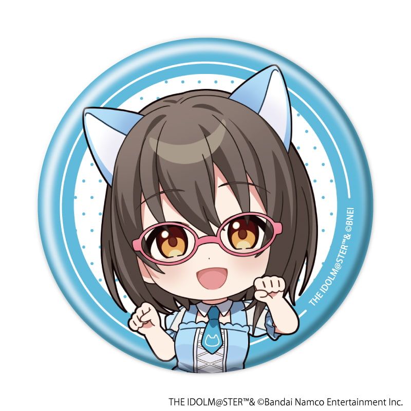 缶バッジ「アイドルマスター シンデレラガールズ」18/猫ver. コンプリートセット(全9種)(ミニキャライラスト)