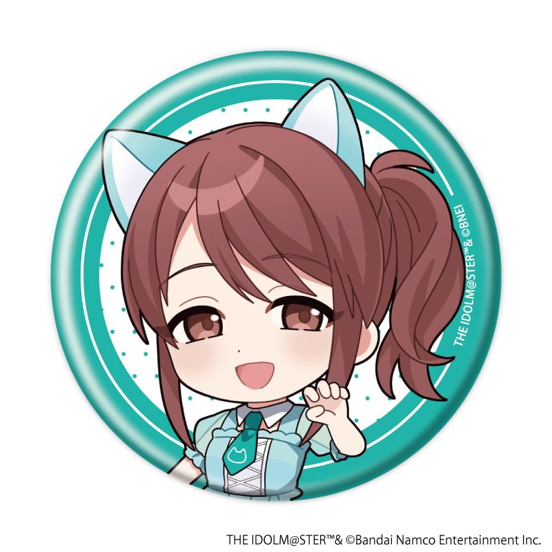 缶バッジ「アイドルマスター シンデレラガールズ」18/猫ver. コンプリートセット(全9種)(ミニキャライラスト)