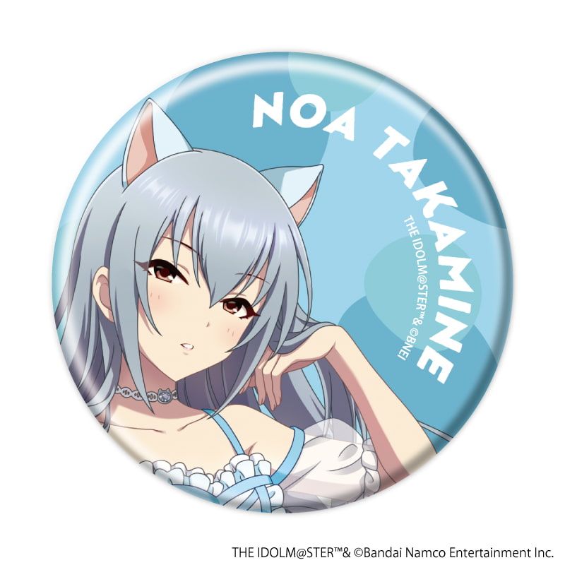 缶バッジ「アイドルマスター シンデレラガールズ」17/猫ver. トレーディング(6種)(描き下ろしイラスト)