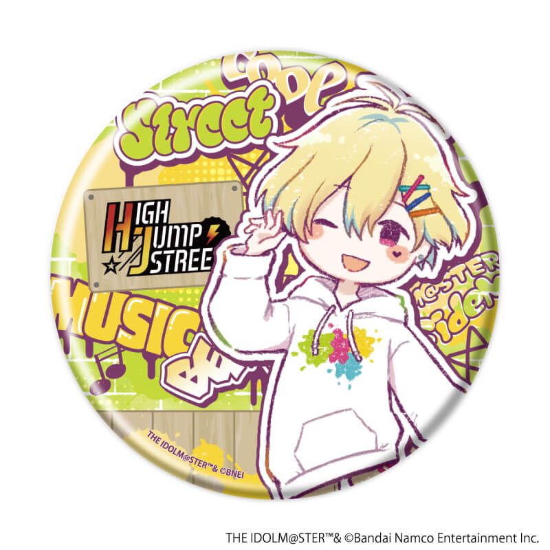 缶ミラー「アイドルマスター SideM」09/花園 百々人(グラフアートイラスト)