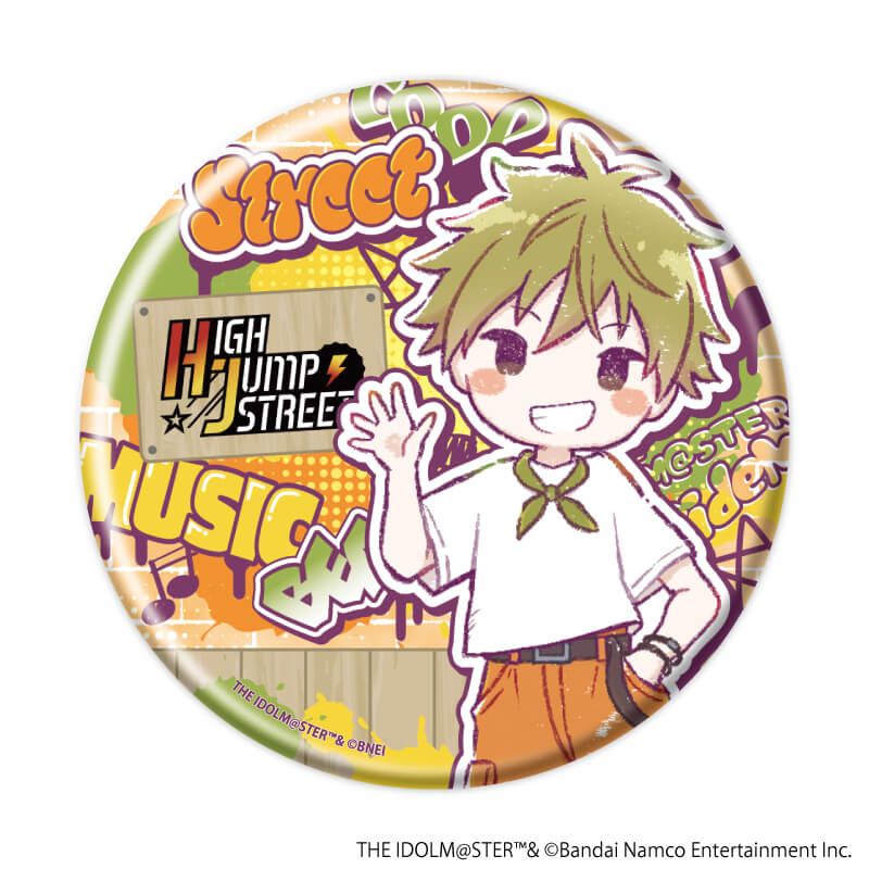 缶ミラー「アイドルマスター SideM」01/秋山 隼人(グラフアートイラスト)